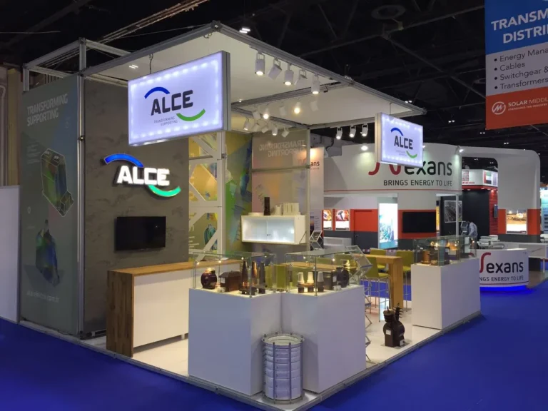 alce elektrik dubai fuar standı