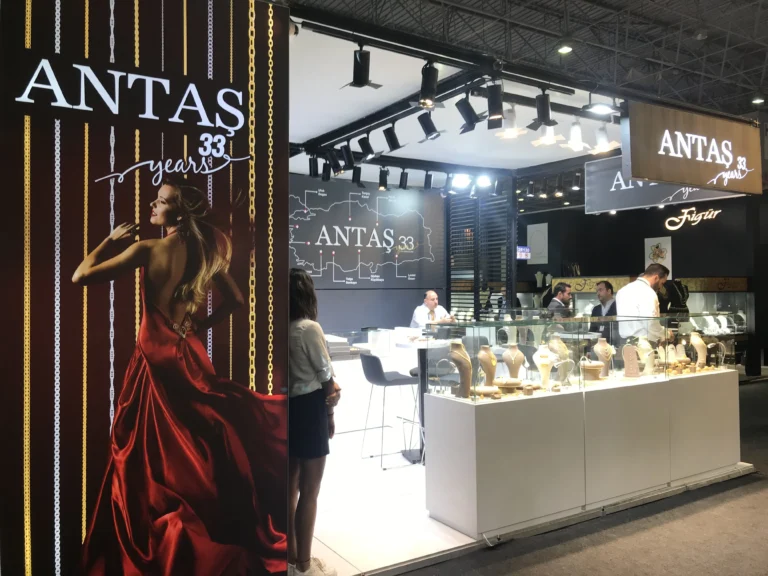 antaş jewelry fair fuar standı