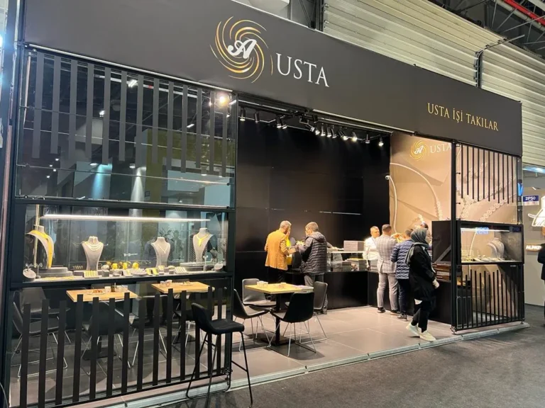austo jewelry fair fuar standı