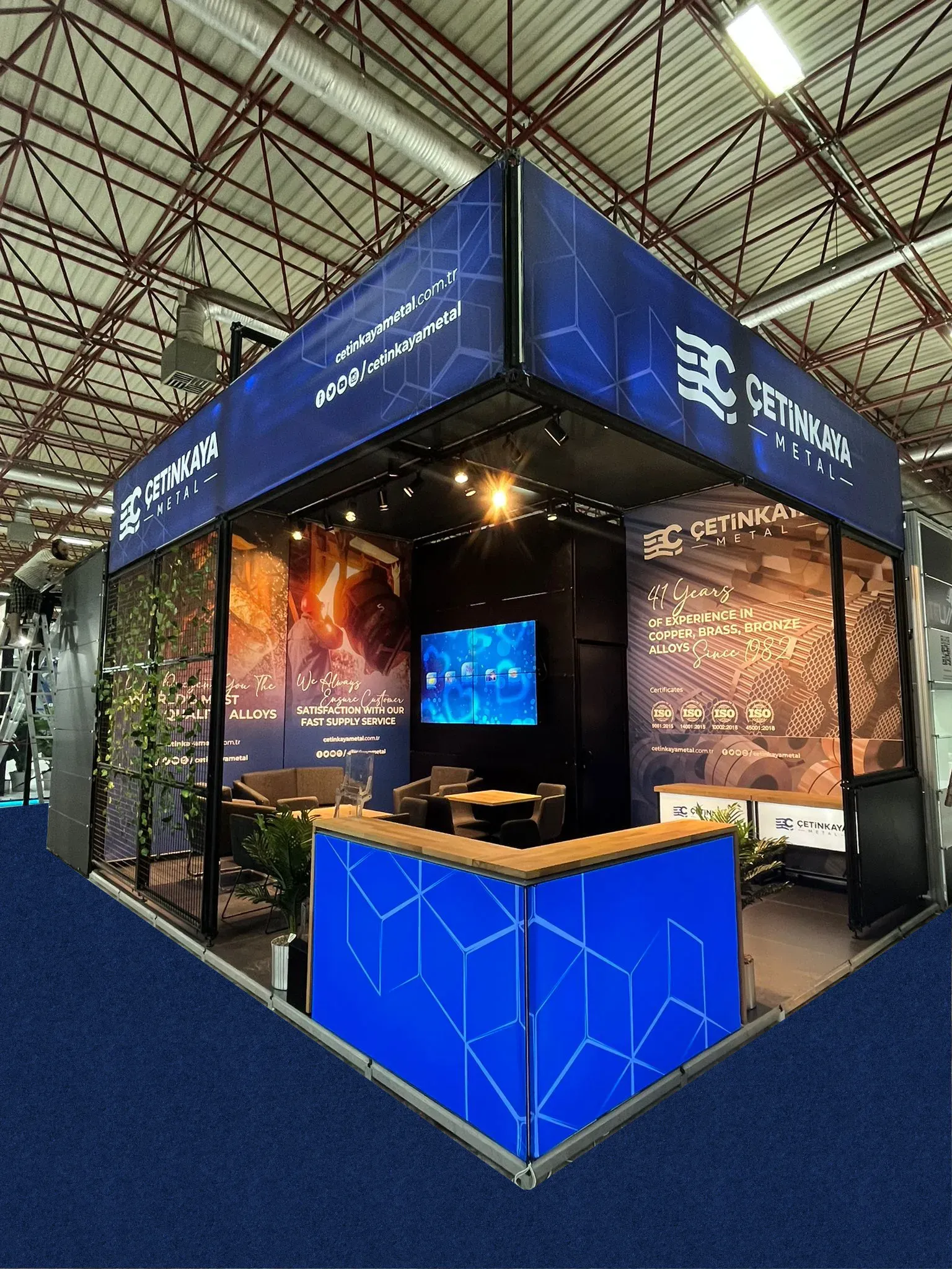 çetinkaya fuar standı