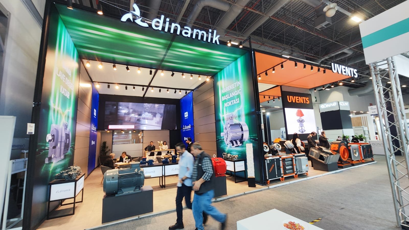 dinamik motor fuar standı