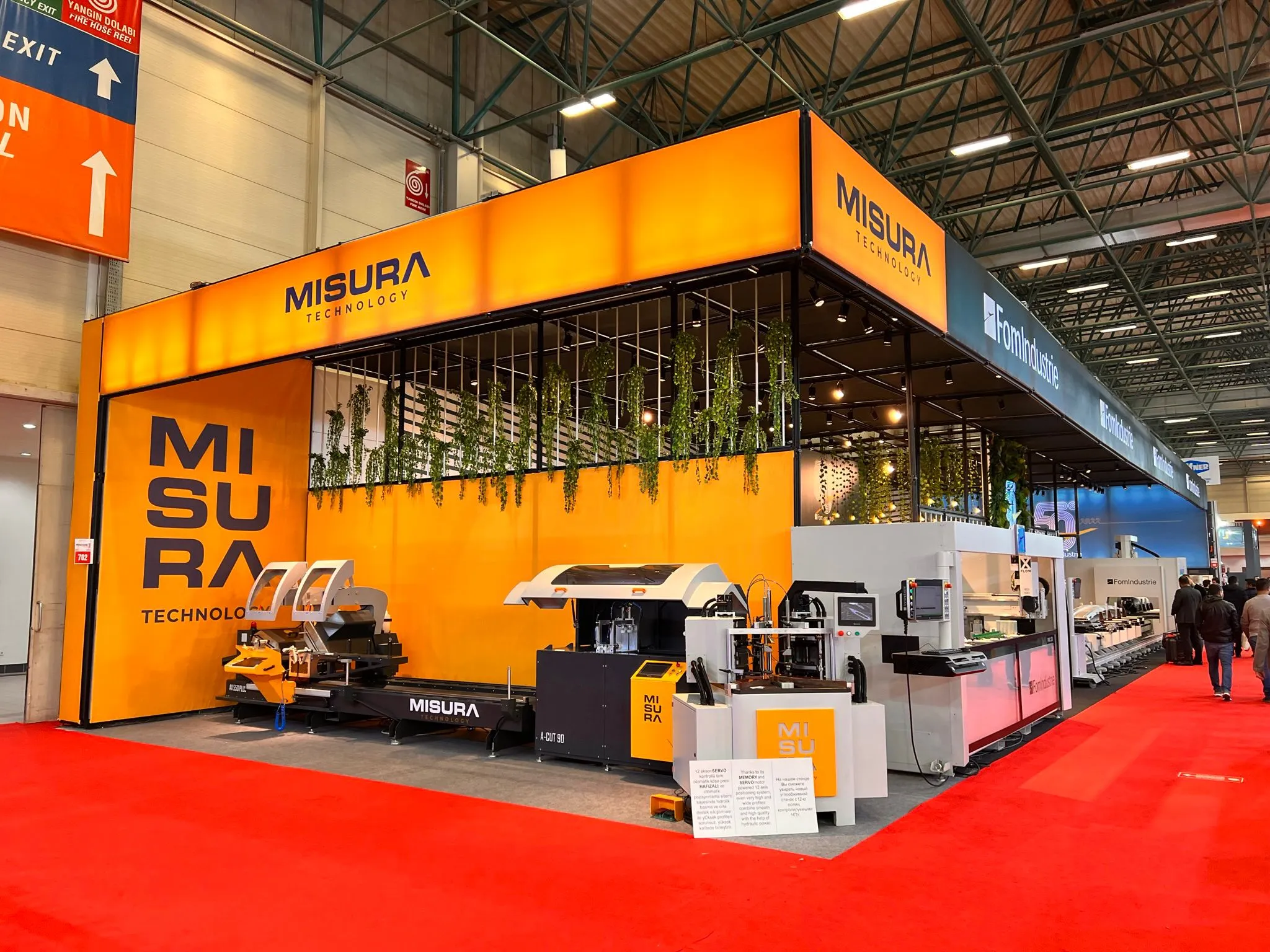 Kapı Pencere 2022 Fuarı, Fuar Standı - 2022, İstanbul - Fom Industie