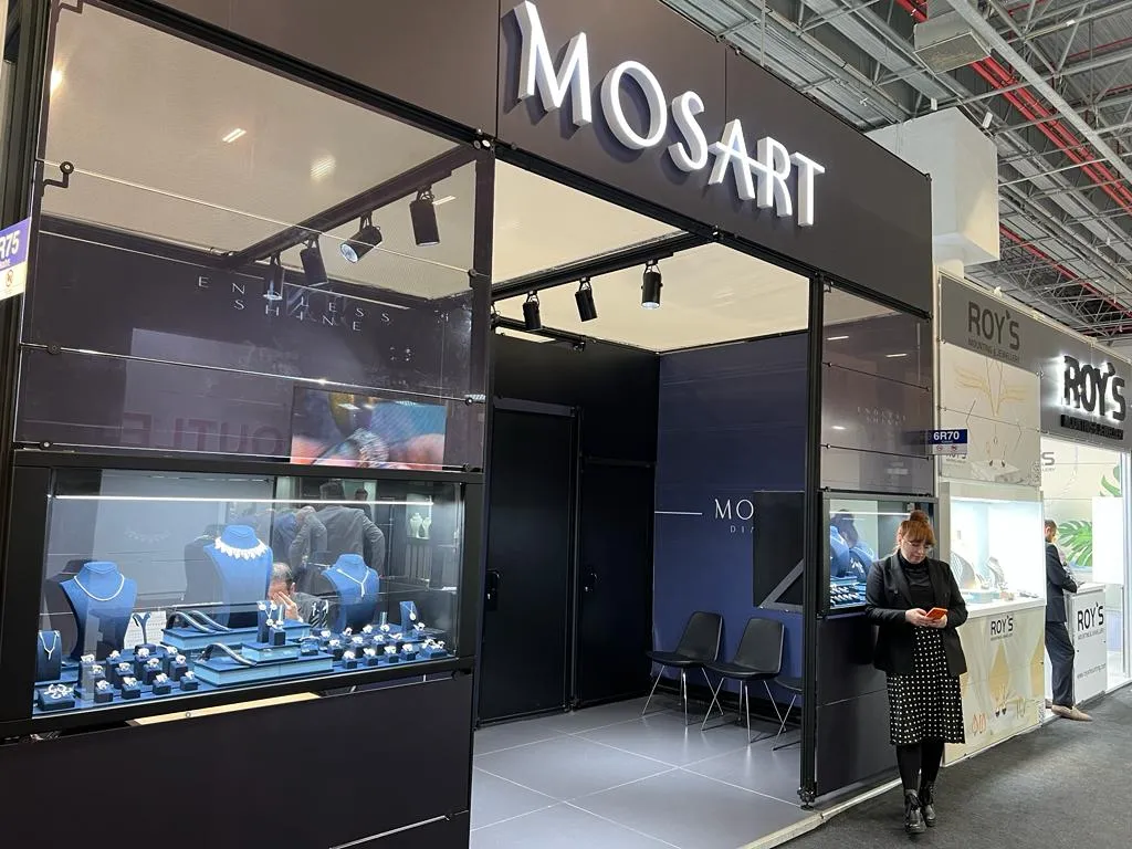 Kuyumculuk Fuarı, Fuar Standı - 2023, İstanbul - Mosart Kuyumculuk
