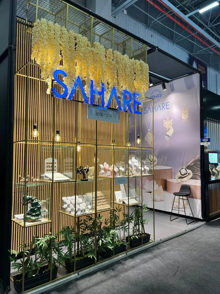 sahare kuyumculuk fuar standı