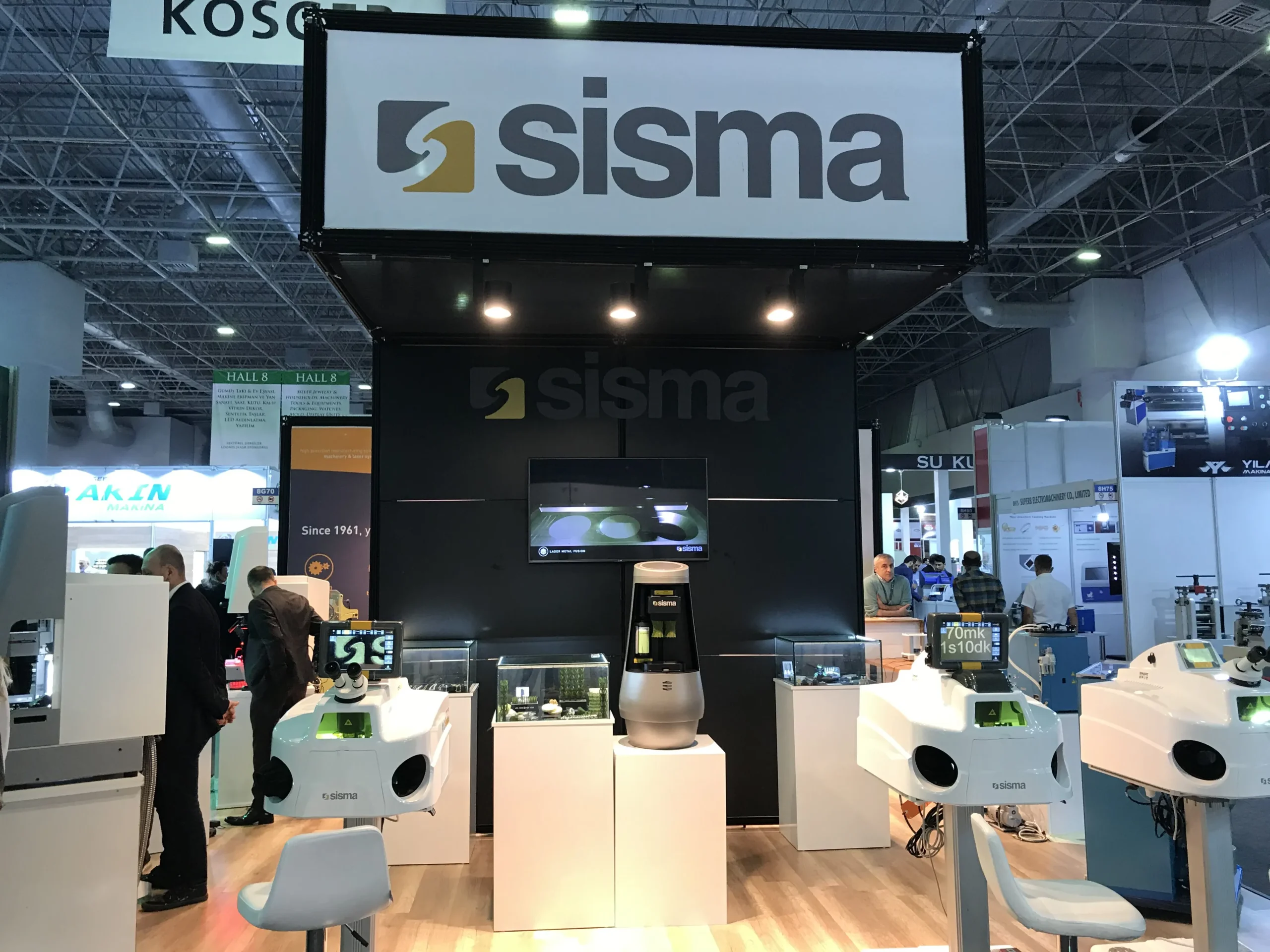 Kuyumculuk Fuarı, Fuar Standı - 2019, İstanbul - Sisma Kuyumculuk