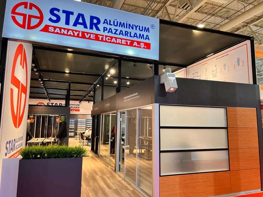 İntermob 2022 Fuarı, Fuar Standı - 2022, İstanbul - Star Aliminyum