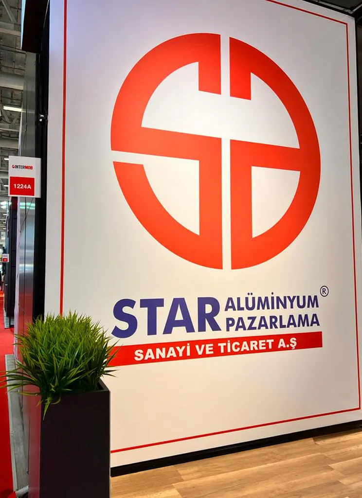 İntermob 2022 Fuarı, Fuar Standı - 2022, İstanbul - Star Aliminuyum